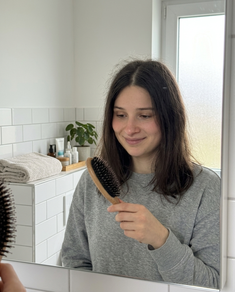 Why Is My Hair Falling Out After the Baby? A No-Panic Guide to Postpartum Shedding
