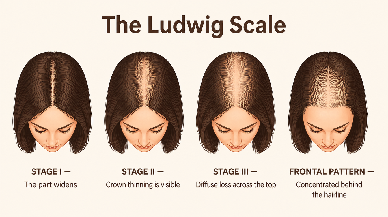 Female Pattern Hair Loss, Explained Like a Friend Would